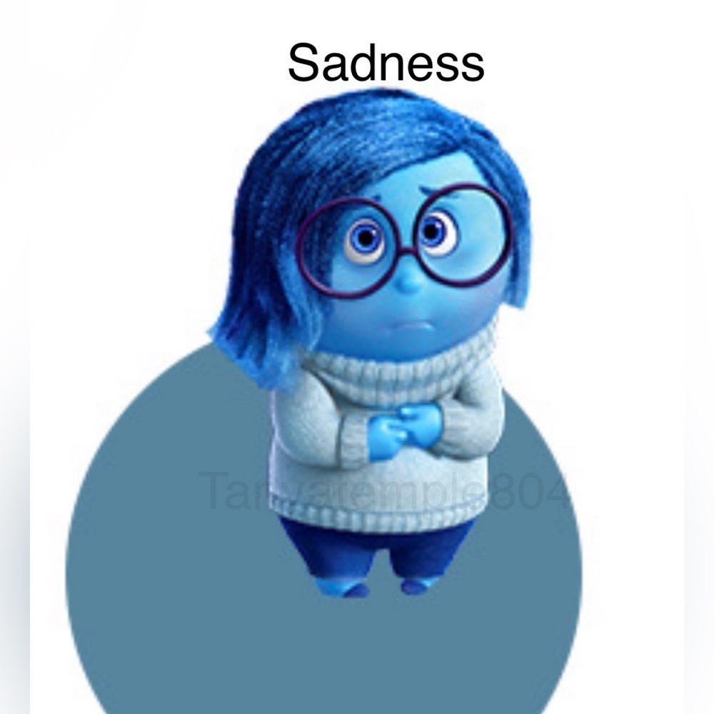 Inside Out 2 Sadness Jibbitz For Crocs Shoe Charm 5/$15 - Picture 6 of 6